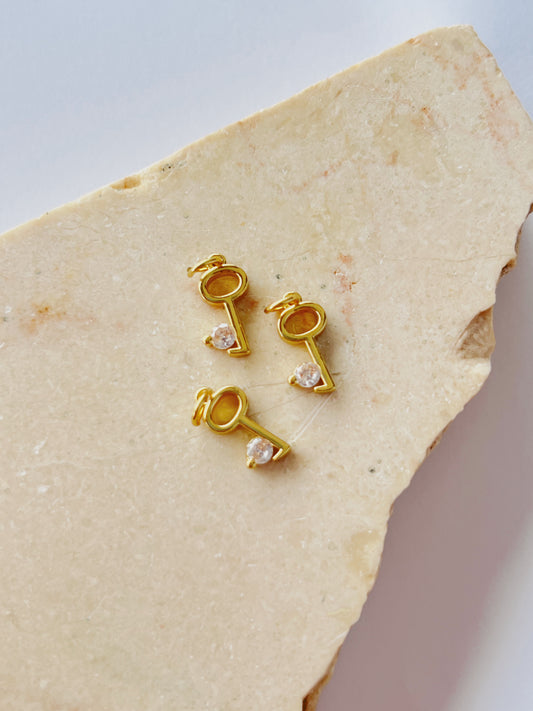 Charm Gold Key