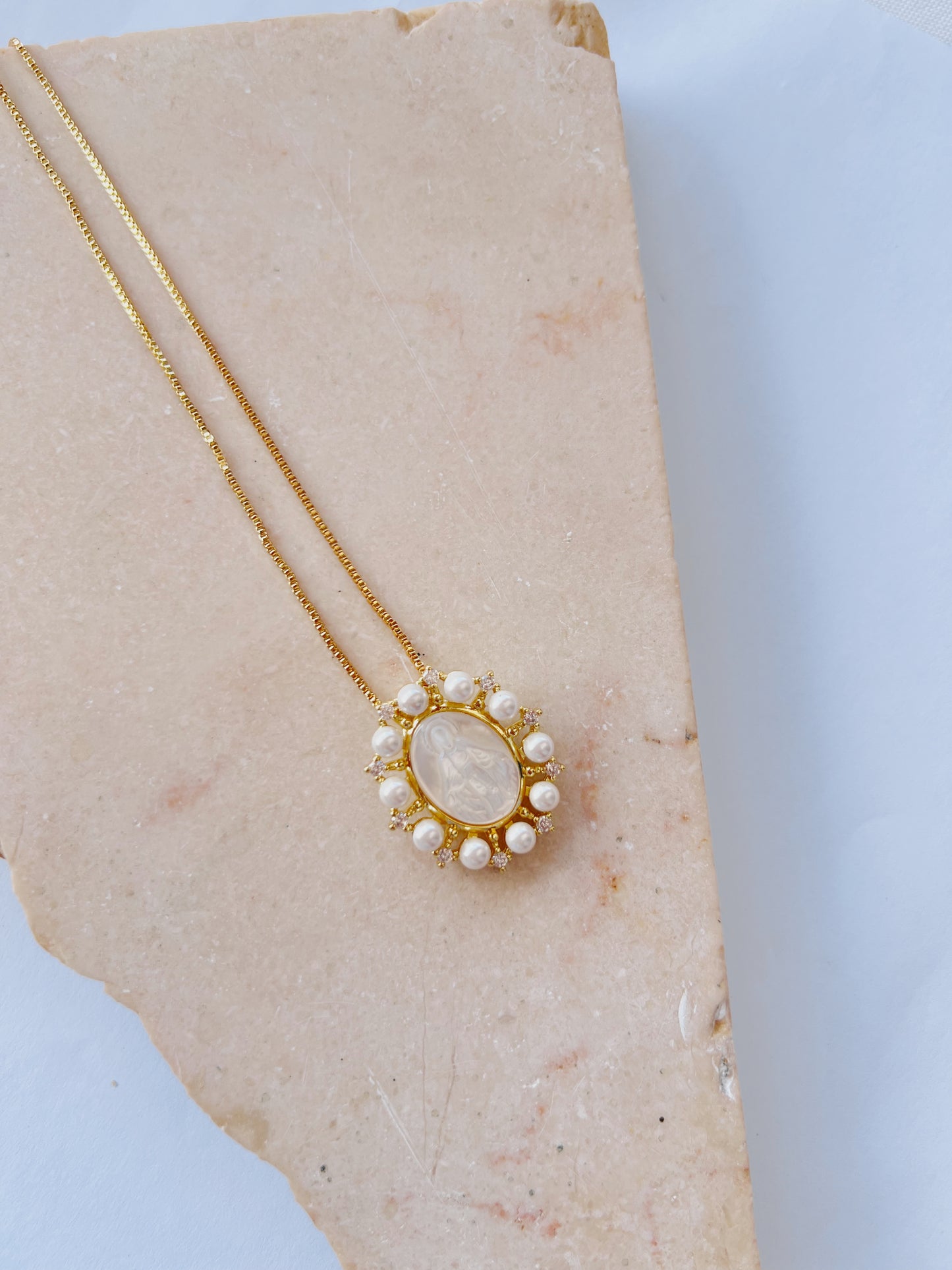 Mary Pearl Necklace