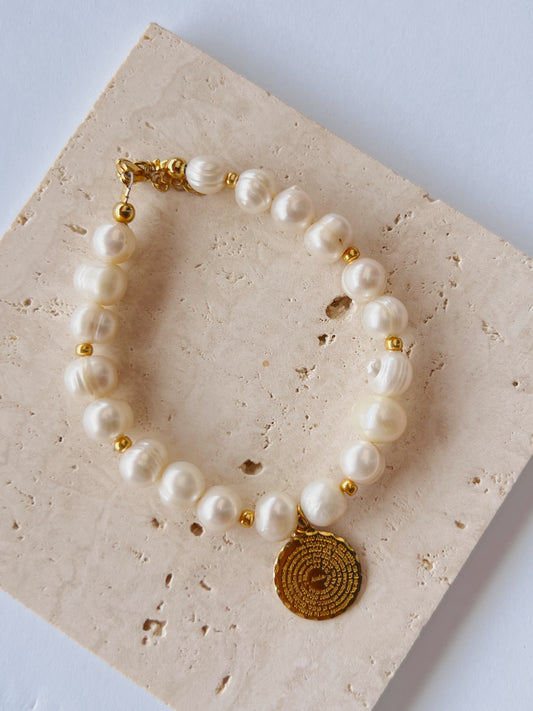 Padre Nuestro Pearl Bracelet